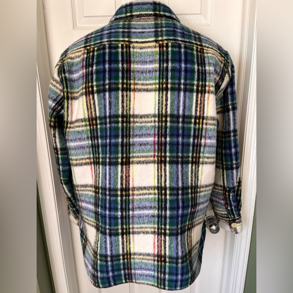 Mens All Saints Relaxed Fit Heavyweight Overshirt Jacket Size Large - Picture 8 of 11